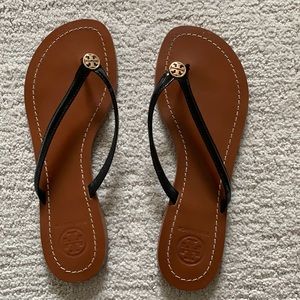 Tory Burch, leather thong sandal, sz 6.5